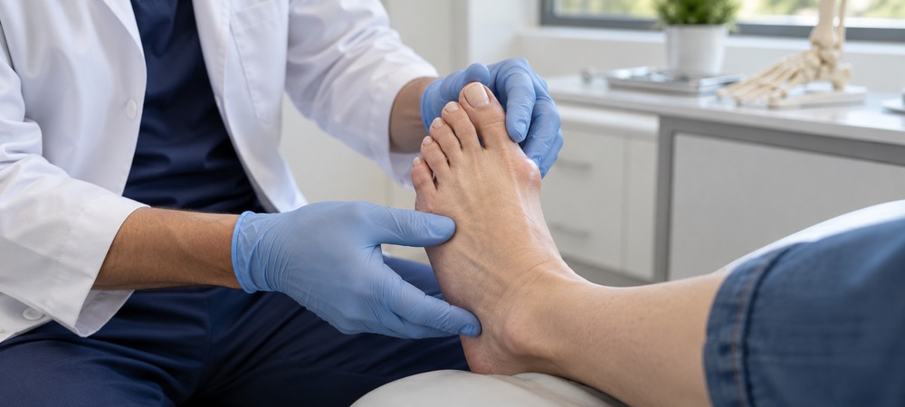Doctor Examining Foot